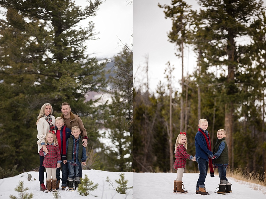 family portraits at sapphire point in Breckenridge Colorado